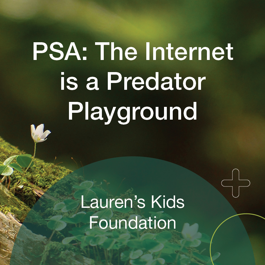 psa the internet is a predator playground psa the internet is a predator playground